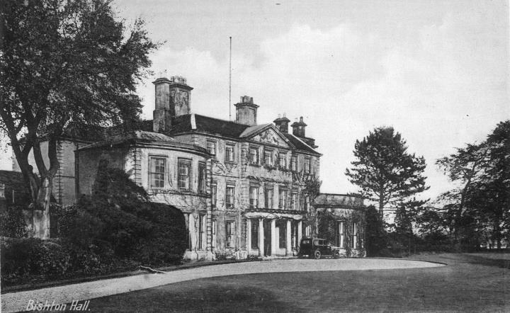 Historic photograph of Bishton Hall